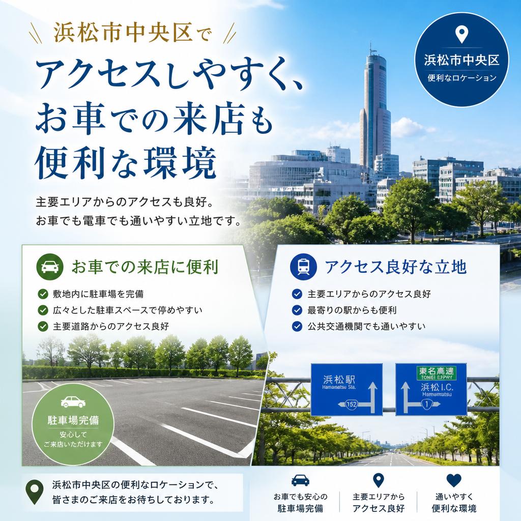 通いやすい立地と営業時間