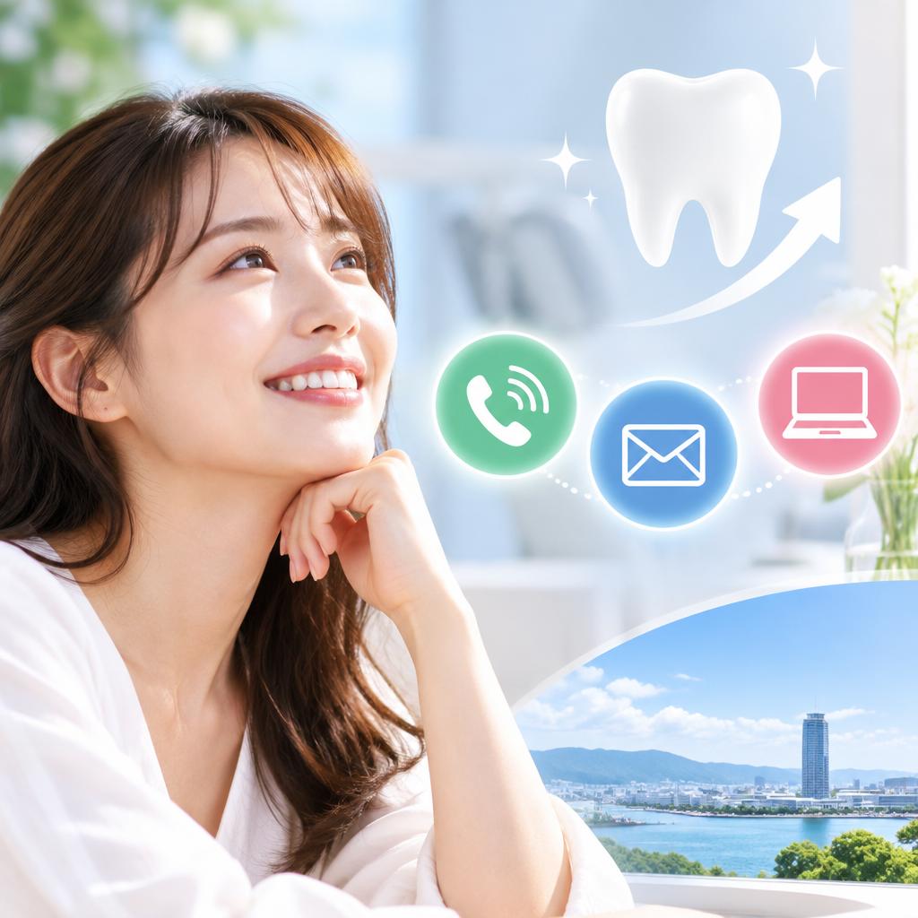 口元の印象を変える一歩を。まずは気軽にご相談ください